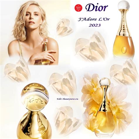 dior la dore|Dior j'adore l'or 2023.